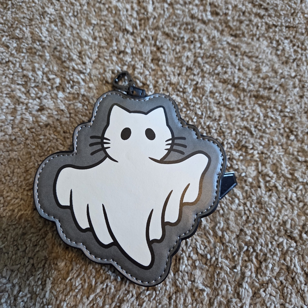 Ghost Cat Coin Purse